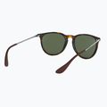 Sonnenbrille Ray-Ban Erika Classic light havana/green g-15 6