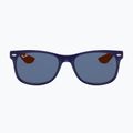 Kinder-Sonnenbrille Ray-Ban New Wayfarer matte black/blue 2