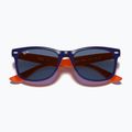 Kinder-Sonnenbrille Ray-Ban New Wayfarer matte black/blue 3