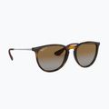 Sonnenbrille Ray-Ban Erika Classic light havana/brown polarized
