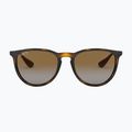 Sonnenbrille Ray-Ban Erika Classic light havana/brown polarized 2