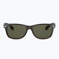 Sonnenbrille Ray-Ban New Wayfarer Classic tortoise/green g-15 polarized 2