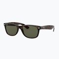Sonnenbrille Ray-Ban New Wayfarer Classic tortoise/green g-15 polarized 4