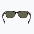 Sonnenbrille Ray-Ban New Wayfarer Classic tortoise/green g-15 polarized 5