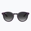 Kinder-Sonnenbrille Ray-Ban RB9064S polished violet/grey gradient 2