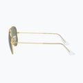 Kinder-Sonnenbrille Ray-Ban Aviator arista gold/dark green 7