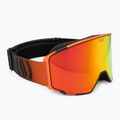 Skibrille Neon Ice black/orange/mirror red/amber 2
