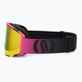 Skibrille Neon Ice black/pink/mirror red/amber 5