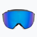 Skibrille Neon Ice black/anthracite/mirror blue/amber 3