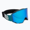 Skibrille Neon Ice black/petroleum/mirror blue/amber 2