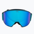 Skibrille Neon Ice black/petroleum/mirror blue/amber 3