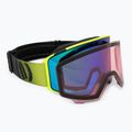 Skibrille Neon Ice black/yellow/mirror green/amber