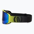 Skibrille Neon Ice black/yellow/mirror green/amber 5