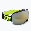 Skibrille Neon Beam black/yellow/mirror bronze