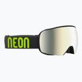 Skibrille Neon Beam black/yellow/mirror bronze