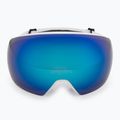 Skibrille Neon Beam white/white/mirror steel 2