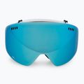 Skibrille Neon Light white/white/mirror steel 2