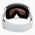 Skibrille Neon Light white/white/mirror steel 3