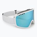 Skibrille Neon Force Otg white/white/mirror steel