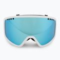 Skibrille Neon Force Otg white/white/mirror steel 2