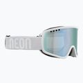 Skibrille Neon Force Otg white/white/mirror steel 5