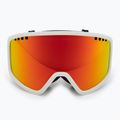 Skibrille Neon Force Otg white/white/mirror red 2