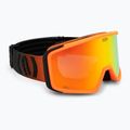Skibrille Neon Eclipse orange/mirror red