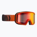 Skibrille Neon Eclipse orange/mirror red