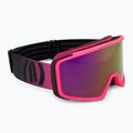 Skibrille Neon Eclipse pink/mirror violet