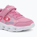 Kinderschuhe Champion Funfair Print G PS Low Cut blue burgundy/flash/fluorescent pink 7
