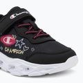 Kinderschuhe Champion Funfair Print G PS Low Cut new black/fluorescent pink/imperial light blue 7