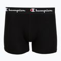 Herrenboxershorts Champion Trunk Knit oxford grey melange/oxford grey melange/black 4