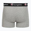 Herrenboxershorts Champion Trunk Knit oxford grey melange/oxford grey melange/black 6