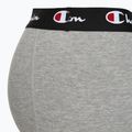 Herrenboxershorts Champion Trunk Knit oxford grey melange/oxford grey melange/black 7