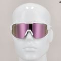 Bliz Matrix S3 matt weiß lila Logo / braun rosa multi 52304-04 Fahrradbrille 7