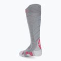 Skisocken für Frauen UYN Ski Touring silver/fuchsia 2