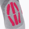 Skisocken für Frauen UYN Ski Touring silver/fuchsia 3