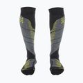 Herren-Skisocken UYN Ski All Mountain anthracite melange / yellow