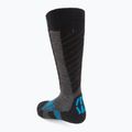 Skisocken für Männer UYN Ski Comfort Fit medium grey/melange/azure 2