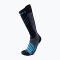 Skisocken für Männer UYN Ski Comfort Fit medium grey/melange/azure 6