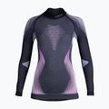 Thermo-Sweatshirt für Damen UYN Evolutyon UW Shirt Turtle Neck anthracite melange/raspberry/purple 6