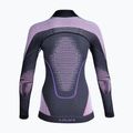 Thermo-Sweatshirt für Damen UYN Evolutyon UW Shirt Turtle Neck anthracite melange/raspberry/purple 7