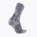 Damensocken UYN Trekking Cool Merino light grey melange/pea 2