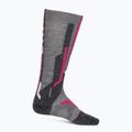Skisocken für Frauen UYN Ski Merino light grey/pink 2