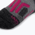 Skisocken für Frauen UYN Ski Merino light grey/pink 5