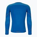 Thermoaktives Herren-Sweatshirt UYN Evolutyon UW Shirt blue/blue/orange shiny 2