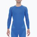 Thermoaktives Herren-Sweatshirt UYN Evolutyon UW Shirt blue/blue/orange shiny 4