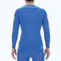 Thermo-Sweatshirt für Männer UYN Evolutyon UW Shirt blue/blue/orange shiny 5