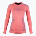 Thermo-Sweatshirt für Damen UYN Evolutyon UW Shirt strawberry/pink/turquoise