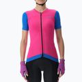 Fahrradtrikot für Frauen UYN Garda magenta/cyan